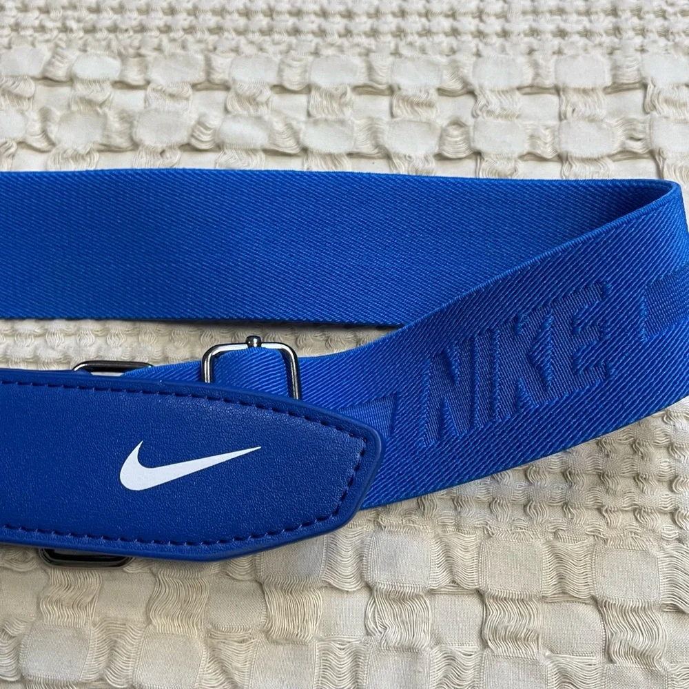Boys Nike Royal Blue Stretch Baseball Belt One Size